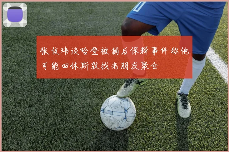 张佳玮谈哈登被捕后保释事件称他可能回休斯敦找老朋友聚会